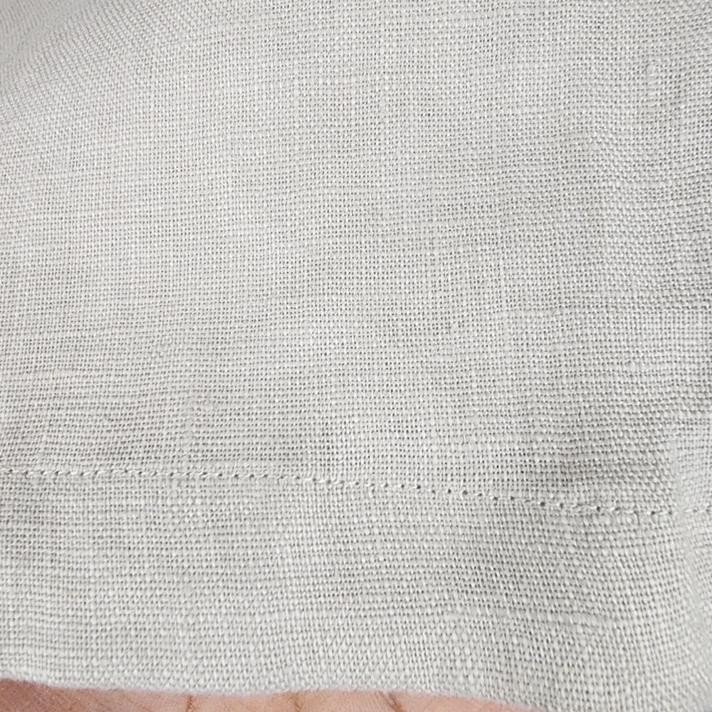 NWT Ulla Popken Linen Midi Skirt Size 18 Beige Natural - Picture 12 of 13